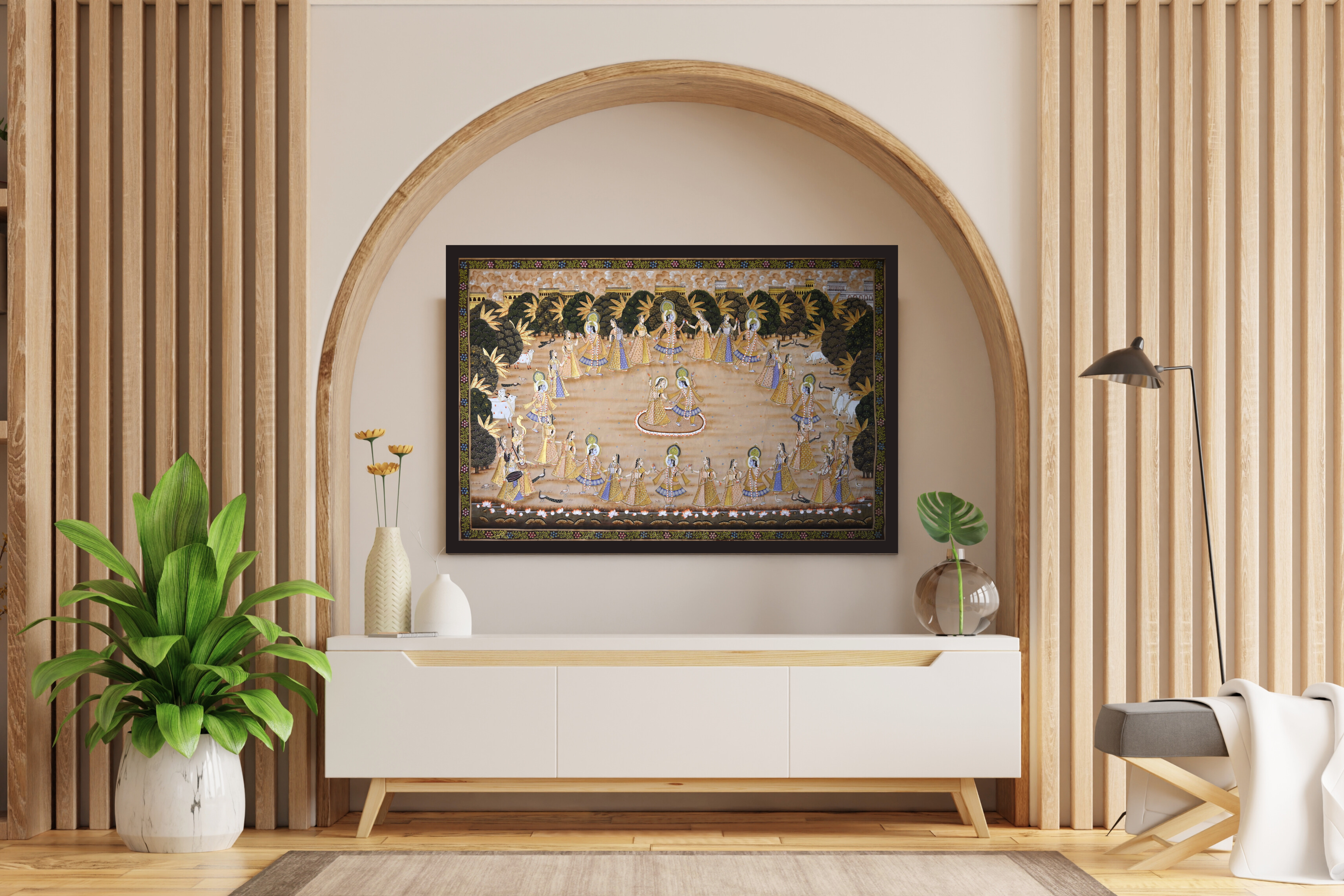 Decorating Tips: Textile wall art
