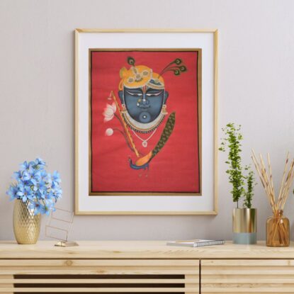 Mukharwind In Red Background