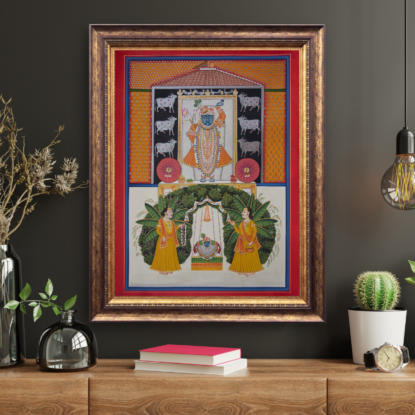 Shreenath Savroop and Janmohtsav Pichwai