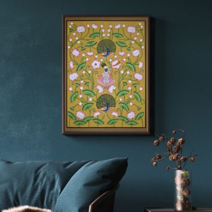 Shreenath Ji With Kamal Talai and Peacock